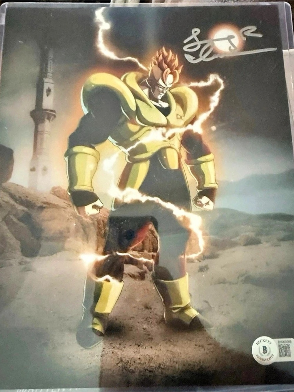 Android 16 Signed Art Print by Jeremy Inman